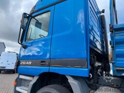 MERCEDES-BENZ Actros 2648 BB Kipper Hiab 122E5 + Funk + Winde