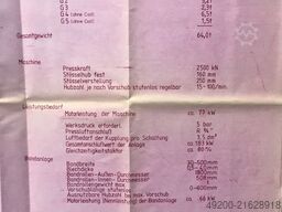 Müller Weingarten 2500 kN