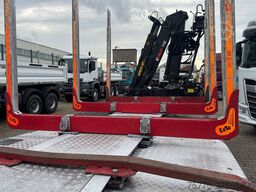 MAN 33.500 TGX 6x4 Holztransporter Kran Loglift F115