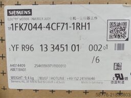 Siemens 1FK7044-4CF71-1RH1 Motor SNYFR9613345101002 --