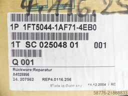 Siemens 1FT5044-1AF71-4EB0 AC-VSA-Motor SN: 1TSC02504801 --