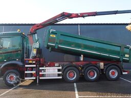 Mercedes-Benz AROCS 3542 8X4 2 SIDE TIPPER WITH HMF Z 1943 CR...