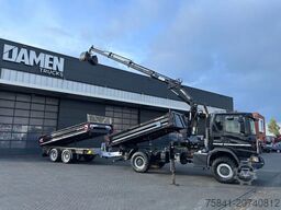 Scania G 500 XT 4x4 Kipper/Kraan