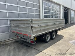 Humbaur D1AC  Tandemkipper- Tieflader mit Aufsatz, neuwertig