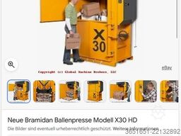Bramin Rohstoffpresse Typ B30 VD/HS