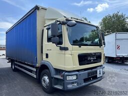 man TGM 15.290 BL 4x2 BL Plane u. Spriegel Gardine