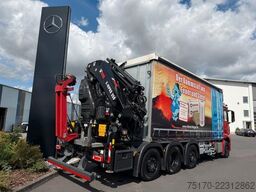 Mercedes-Benz Actros 3645 8x2/6 Hiab 358 E-5 Jib 70X-3 Hubdach