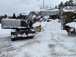 Hitachi ZX170W-5B Wheeled machine with 2 chains, grading b