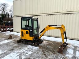 JCB 16C-1 /2022 BJ/1.397 H/verbr. Laufwerk/2xLöffel