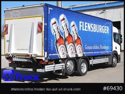 SCANIA P 320 P 6x2,, Getränke, Lenkachse, LBW: Dhollandia DHLM 30