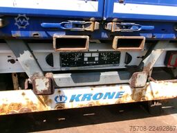 KRONE 2 Achs Schwenkwand*7,3 m*Staplerhalter*BPW*Luft