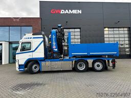 Volvo FM 420 6x2 Tractor unit / SZM HMF 4720 + Flyjib...