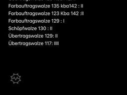 Böttcher Walzen KBA Rapida 142 Böttcher-KBA