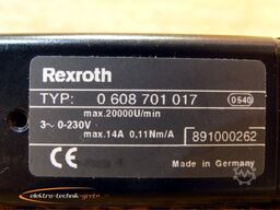 Rexroth 0  701 017 Motor mit  Getriebe