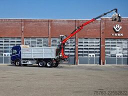 Scania G500 6x2 - Tipper + Palfinger epsilon M110L - R...