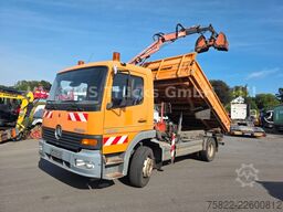 MERCEDES-BENZ Atego 1218 / Kipper+Kran / load 5,2ton / E3