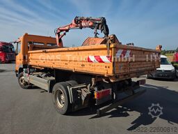MERCEDES-BENZ Atego 1218 / Kipper+Kran / load 5,2ton / E3