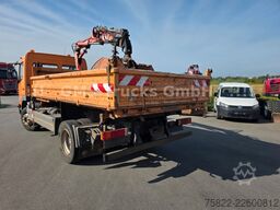MERCEDES-BENZ Atego 1218 / Kipper+Kran / load 5,2ton / E3