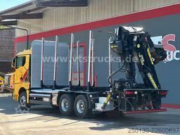 MAN TGX 33.580 6x4 BL PAVIC Holz & TAJFUN 130ZK