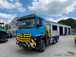 MERCEDES-BENZ 2751 Arocs Pritsche + Kran Retarder Motorschaden