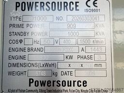 Hyundai DP222CC - 1000 kVA Generator - DPX-19859