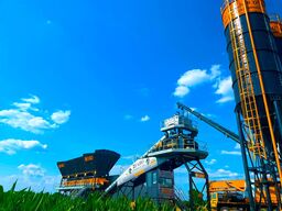 FABO Concrete Batching Plant 60 M3/H Compact Concrete Batching Plant