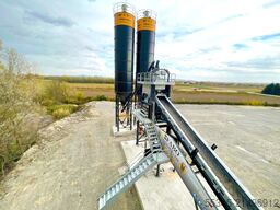 FABO Concrete Batching Plant 110 M3/H Compact Concrete Batching Plant