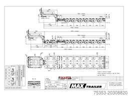 FAYMONVILLE MAX Trailer MAX 810 Semi-Tieflader 2+6 PA-X