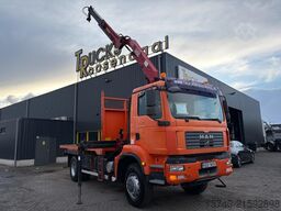 MAN TGM  +4x4 + HMF 1460 + euro4