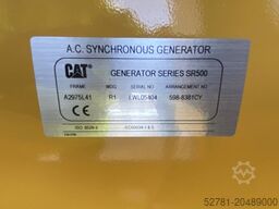 CAT DE500GC - 500 kVA Stand-by Generator - DPX-18220