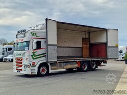Scania R580 V8 NGS Highline 6x2 - Box with sidedoors -...