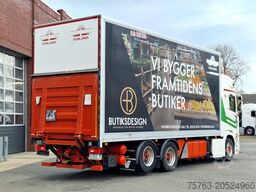 Scania R580 V8 NGS Highline 6x2 - Box with sidedoors -...