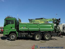 MAN TGS 26.500 6x4 Meiller + Kran + Bordmatik 137TKM