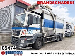 MAN TGS 26.360 6x2-4 BL, BRANDSCHADEN, Lenk-/Lift, HS