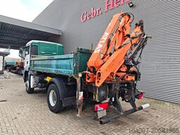MAN TGS 18.400 4x4 Meiller 3 Seitenkipper Atlas 105...
