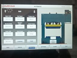 Durendus 300 T Doppelständerpresse Heizpresse