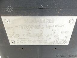 Siemens 1HU3074-0AC01 Permanent Magnet Motor SN: E5G1050404013