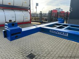 Contar 40FT HIGH CUBE chassis / liftaxle / drumbrakes ...