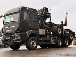 MAN TGS 33.520 6x4 BL Langholz inkl. Nachläufer Sof...
