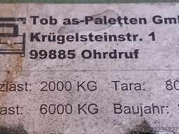 TOBIAS-Stahlpaletten Rungengestelle
