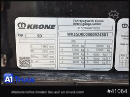 KRONE SD, Tautliner, neue Plane, 231.002km, 1 Vorbesitzer