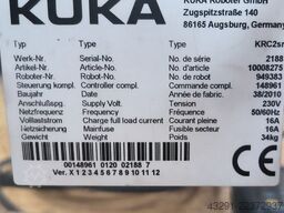 Kuka KRC2sr + KCP2 + KR5 sixx R850