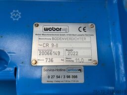 Weber CR 9 Rüttelplatte / 736kg / E-Start / DEMO