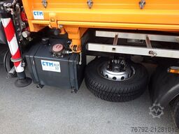 IVECO 70 C 18 DoKa/Kipper/Palfinger Kran/Greifer/2xAHK