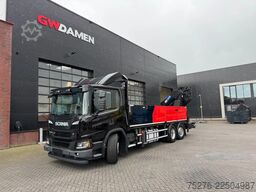 Scania P370 XT 6x2 HMF 3220-K6+Fly jib FJ600-K3 Euro 6D
