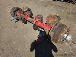SAF TRAILER AXLE DRUM SINGLE TIRE.