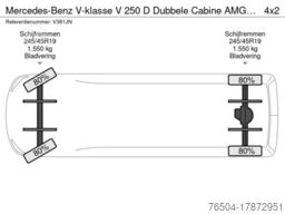 Mercedes-Benz V-klasse V 250 D Dubbele Cabine AMG Euro 6 Elek...