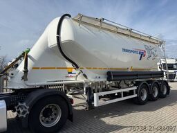 KÄSSBOHRER Zementsilo 35 m³/3- Achsen/BPW Achsen