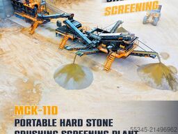 FABO Mobile Crushing Plant Mobile Jaw Crusher MCK-110