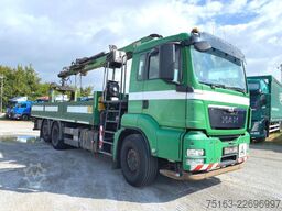 MAN TG-S 26.320 6x2-2 BL Pritsche Kran Hiab XS166 DS